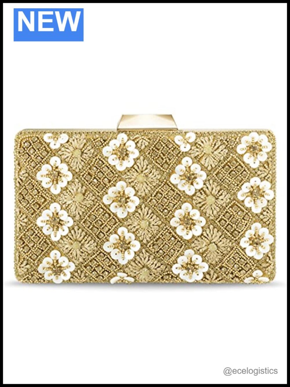 Handmade Clutch Purse for Wedding Evening Party Bridal Gift Women